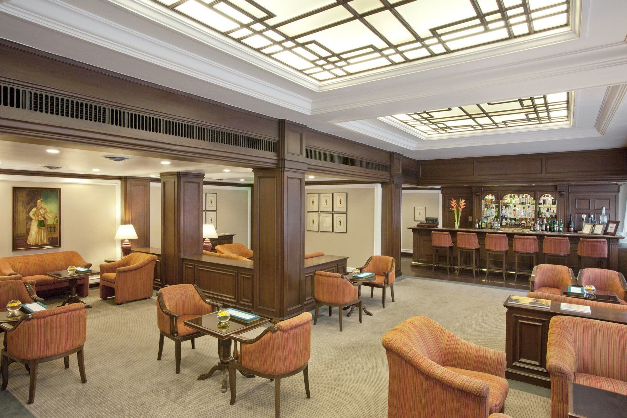 โรงแรมไทรเด้นท์ เชนไน ร้านอาหาร รูปภาพ The lounge at the airport